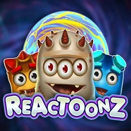 Enjoy Reactoonz by Play’n GO – logo hosted on www.slot-exo-casino.com