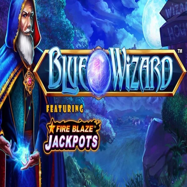 Try Blue Wizard Fire Blaze Jackpots slot by Rarestone Gaming on www.slot-exo-casino.com – logo image