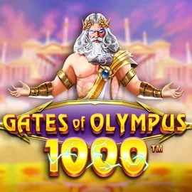 Gates of Olympus 1000 slot logo by Pragmatic Play at Slotexo Casino