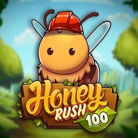 Honey Rush 100 by Play’n GO, showcased at www.slot-exo-casino.com – game logo