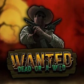 Wanted Dead or a Wild online game logo by Hacksaw Gaming on www.slot-exo-casino.com
